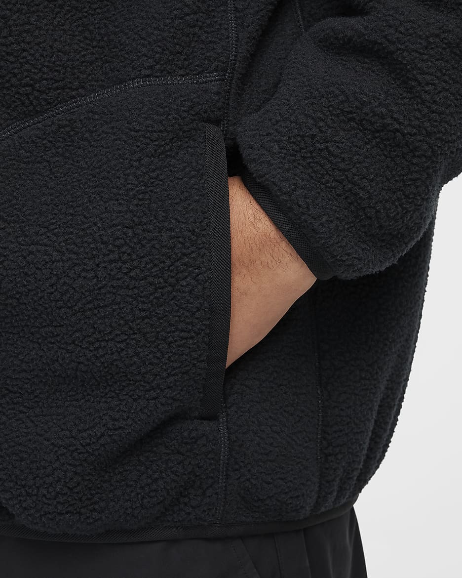 Veste en tissu fleece sherpa pour homme nike fashion sportswear